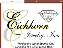 Tablet Screenshot of eichhornjewelry.com